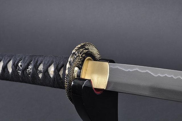 FULLY HANDMADE PRACTICAL DRAGON JAPANESE SAMURAI KATANA & WAKIZASHI SWORDS - buyblade