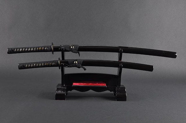 FULLY HANDMADE PRACTICAL JAPANESE SAMURAI KATANA & WAKIZASHI SWORDS - buyblade