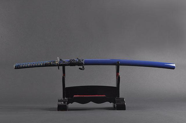 FULLY HAND FORGED CLAY TEMPER PRACTICAL SAMURAI KATANA SWORD - buyblade