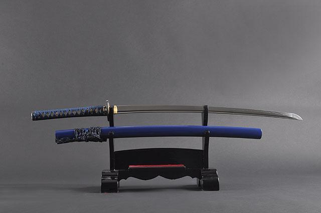 FULLY HAND FORGED CLAY TEMPER PRACTICAL SAMURAI KATANA SWORD - buyblade