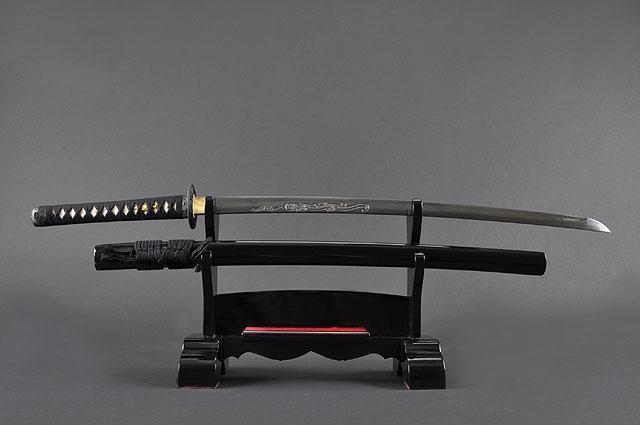 FULLY HANDMADE PRACTICAL DRAGON SAMURAI KATANA SWORD - buyblade