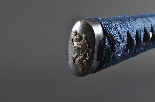 FULLY HAND FORGED CLAY TEMPER PRACTICAL SAMURAI KATANA SWORD - buyblade