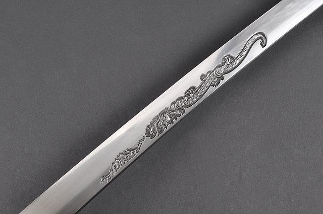 FULLY HANDMADE PRACTICAL DRAGON SAMURAI KATANA SWORD - buyblade