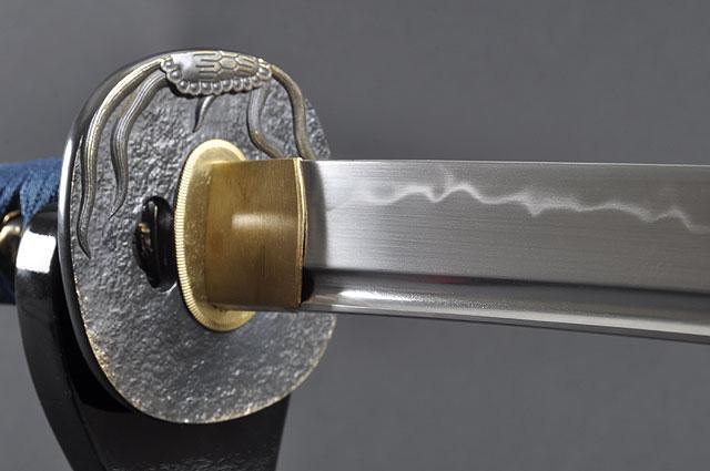 FULLY HAND FORGED CLAY TEMPER PRACTICAL SAMURAI KATANA SWORD - buyblade