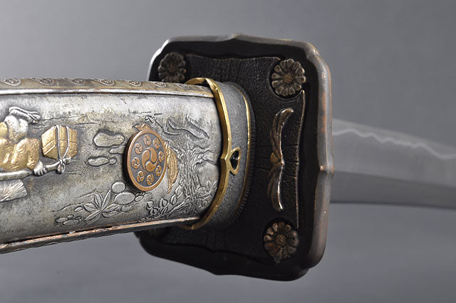 FULLY HAND FORGED CLAY TEMPERED RAZOR SHARP JAPANESE TACHI GUNTO SWORD