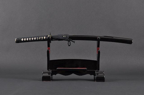 FULLY HANDMADE DANCING CRANE STAINLESS JAPANESE WAKIZASHI TRAINING SWORD - buyblade