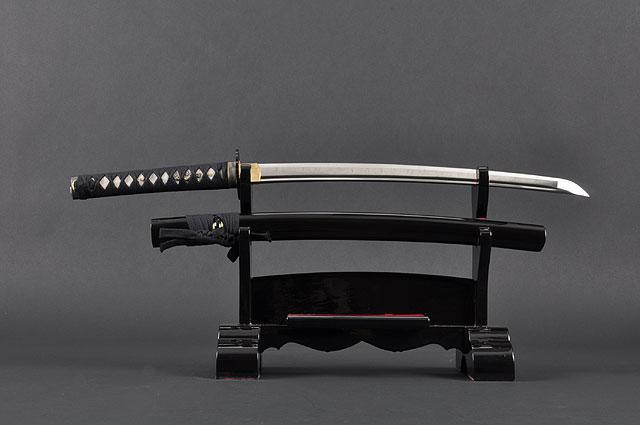 FULLY HANDMADE DANCING CRANE STAINLESS JAPANESE WAKIZASHI TRAINING SWORD - buyblade
