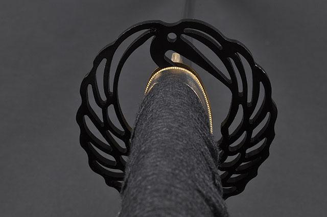 FULLY HANDMADE DANCING CRANE STAINLESS JAPANESE WAKIZASHI TRAINING SWORD - buyblade
