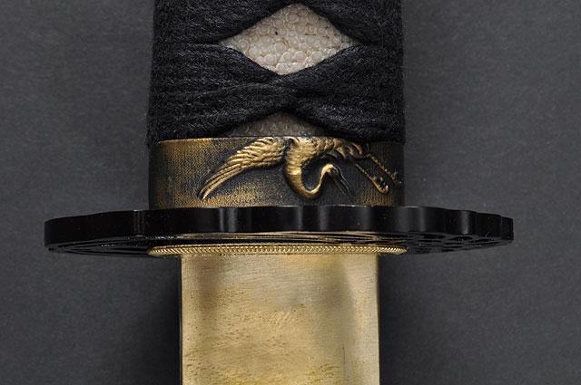 FULLY HANDMADE DANCING CRANE STAINLESS JAPANESE WAKIZASHI TRAINING SWORD - buyblade