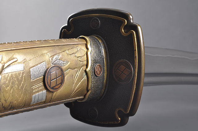 FULLY HAND FORGED CLAY TEMPERED RAZOR SHARP JAPANESE TACHI GUNTO SWORD