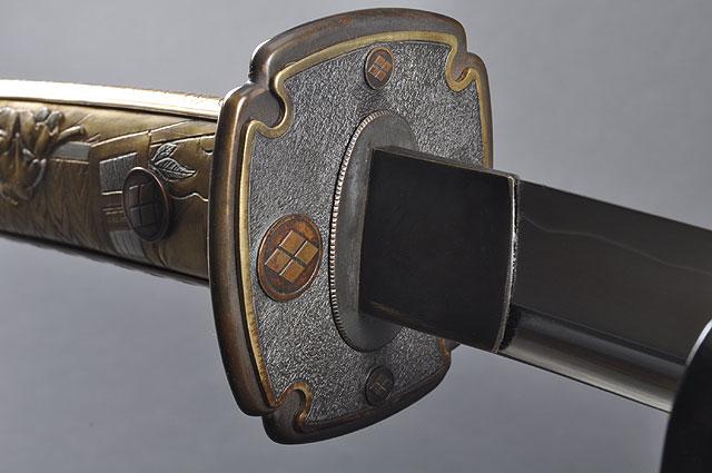 FULLY HAND FORGED CLAY TEMPERED RAZOR SHARP JAPANESE TACHI GUNTO SWORD
