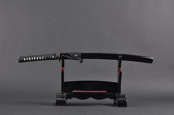 FULLY HANDMADE BAMBOO STAINLESS JAPANESE SAMURAI WAKIZASHI TRAINING SWORD - buyblade