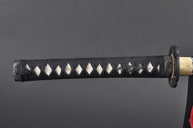 FULLY HANDMADE BAMBOO STAINLESS JAPANESE SAMURAI WAKIZASHI TRAINING SWORD - buyblade