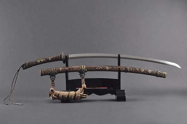 FULLY HAND FORGED CLAY TEMPERED RAZOR SHARP JAPANESE TACHI GUNTO SWORD
