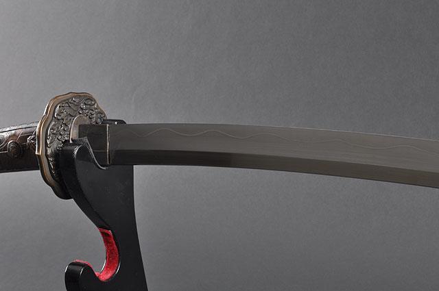 FULLY HAND FORGED CLAY TEMPERED RAZOR SHARP JAPANESE TACHI GUNTO SWORD