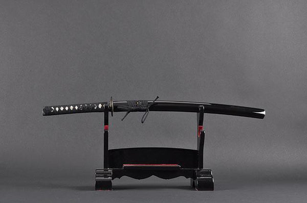 FULLY HANDMADE BAMBOO STAINLESS JAPANESE SAMURAI WAKIZASHI TRAINING SWORD - buyblade