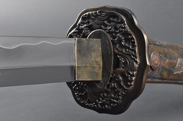 FULLY HAND FORGED CLAY TEMPERED RAZOR SHARP JAPANESE TACHI GUNTO SWORD