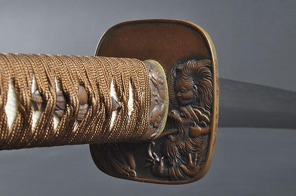 FULLY HAND FORGED CLAY TEMPER PRACTICAL SAMURAI KATANA SWORD - buyblade