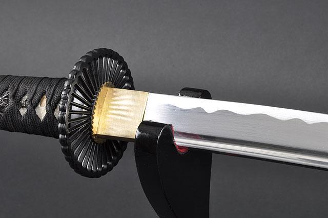 FULLY HANDMADE EMPIRE WHEEL ALUMINIUM ALLOY JAPANESE KATANA TRAINING SWORD - buyblade