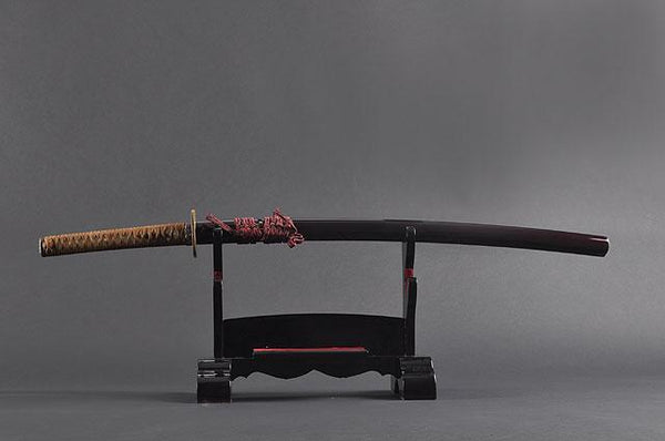 FULLY HAND FORGED CLAY TEMPER PRACTICAL SAMURAI KATANA SWORD - buyblade