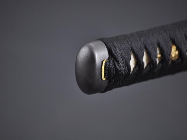 FULLY HAND FORGED CLAY TEMPER SMOKE CLOUD SAMURAI BLACK KATANA SWORD