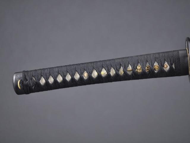 FULLY HAND FORGED CLAY TEMPER SMOKE CLOUD SAMURAI BLACK KATANA SWORD