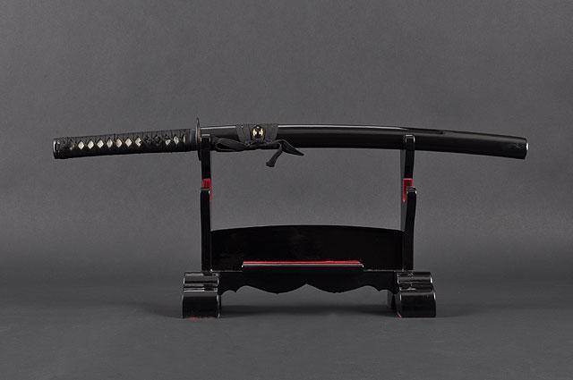 FULLY HANDMADE MUSASHI ALUMINIUM ALLOY JAPANESE SAMURAI WAKIZASHI TRAINING SWORD - buyblade