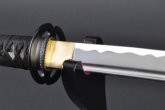 FULLY HANDMADE MUSASHI ALUMINIUM ALLOY JAPANESE SAMURAI WAKIZASHI TRAINING SWORD - buyblade