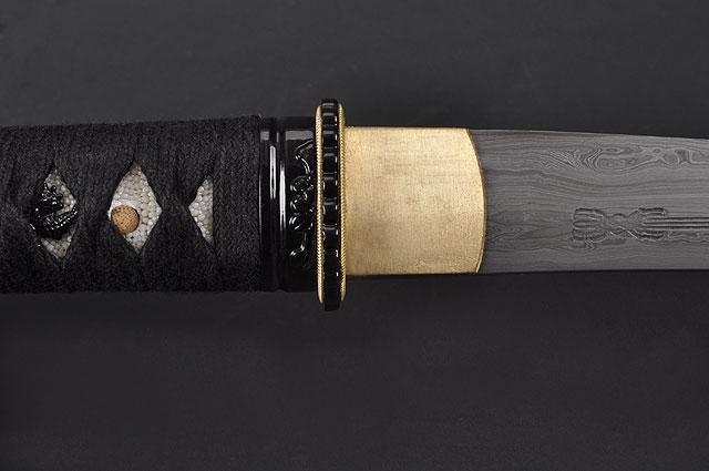 HAND FORGED 10 FOLDED 1024 LAYER FUNCTIONAL BLACK TANTO - buyblade