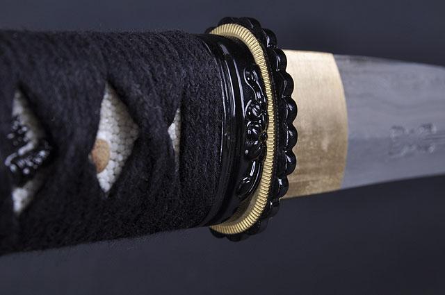 HAND FORGED 10 FOLDED 1024 LAYER FUNCTIONAL BLACK TANTO - buyblade