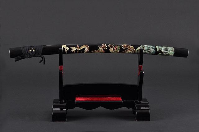 FULLY HANDMADE FULL TANG DRAGON JAPANESE SAMURAI KATANAS SWORDS - buyblade