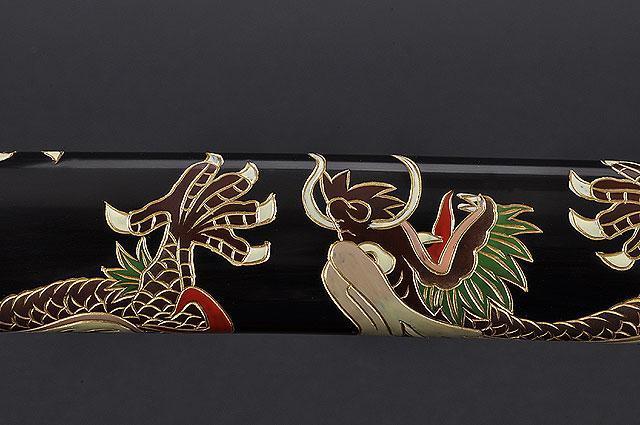 FULLY HANDMADE FULL TANG DRAGON JAPANESE SAMURAI KATANAS SWORDS - buyblade