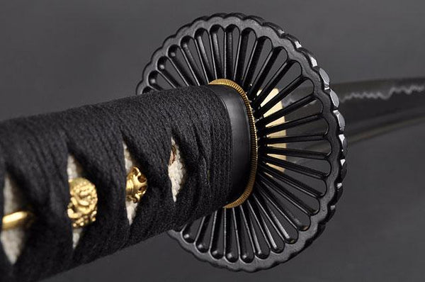 FULLY HAND FORGED FULL TANG JAPANESE SAMURAI KATANA SWORD - buyblade