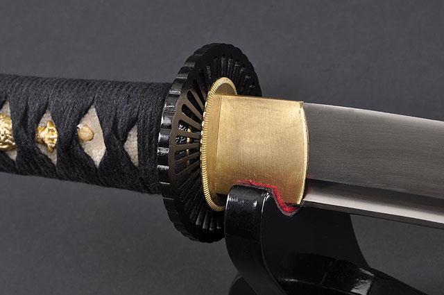 FULLY HANDMADE QUALITY EMPIRE WHEEL JAPANESE SAMURAI TANTO SWORD - buyblade