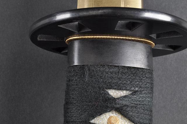 FULLY HAND FORGED BLACK FULL TANG JAPANESE SAMURAI KATANA SWORD - buyblade