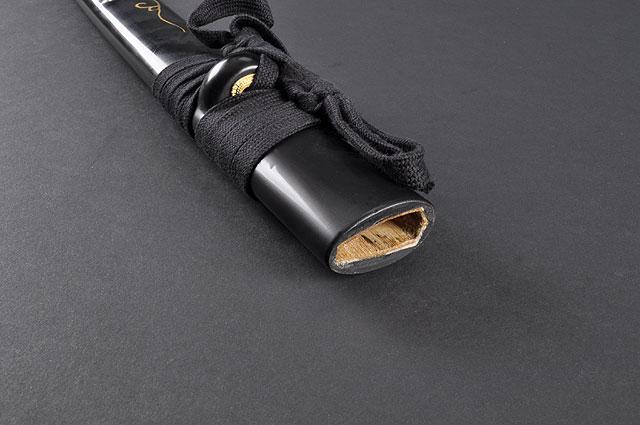 FULLY HAND FORGED BLACK FULL TANG JAPANESE SAMURAI KATANA SWORD - buyblade