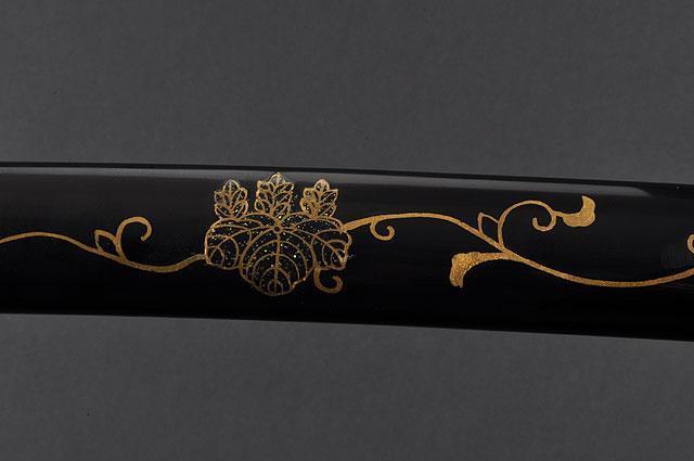 FULLY HAND FORGED BLACK FULL TANG JAPANESE SAMURAI KATANA SWORD - buyblade
