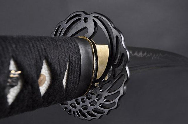 FULLY HAND FORGED FULL TANG JAPANESE SAMURAI KATANA SWORD - buyblade