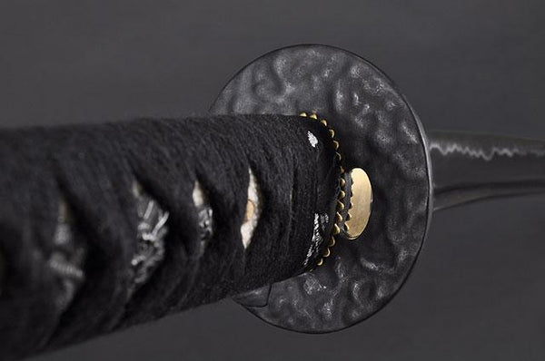 FULLY HAND FORGED FULL TANG JAPANESE SAMURAI KATANA SWORD - buyblade