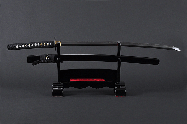 FULLY HANDMADE CLAY TEMPERED DAMASCUS JAPANESE SAMURAI KATANA SWORD - buyblade