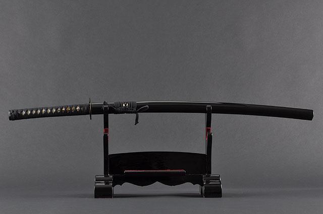 FULLY HANDMADE PRACTICAL DAMASCUS DANCING CRANE JAPANESE SAMURAI KATANA SWORD - buyblade