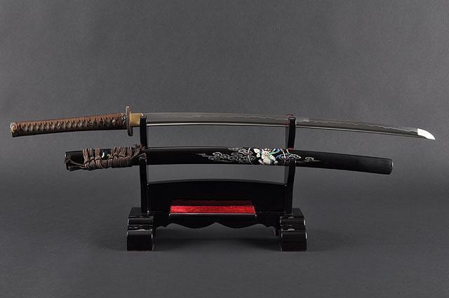 FULLY HAND FORGED RAIJIN JAPANESE SAMURAI KATANA SWORD - buyblade