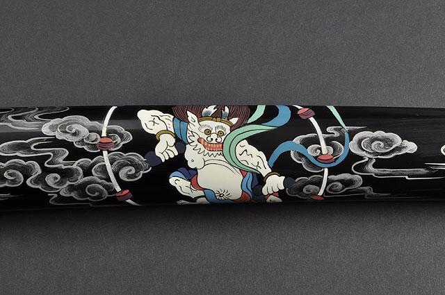 FULLY HAND FORGED RAIJIN JAPANESE SAMURAI KATANA SWORD - buyblade