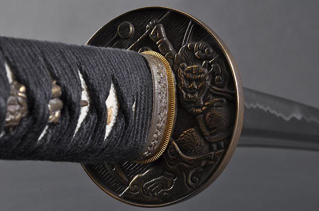 FULLY HAND FORGED FULL TANG DEMI-GOD SAMURAI KATANA SWORD - buyblade