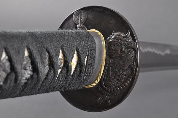 FULLY HAND FORGED FULL TANG PRACTICAL JAPANESE SAMURAI KATANA SWORD - buyblade
