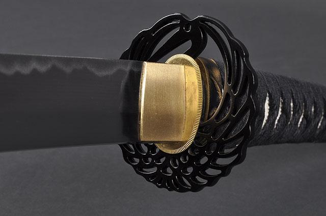 FULLY HANDMADE PRACTICAL DANCING CRANE JAPANESE SAMURAI KATANA SWORD - buyblade