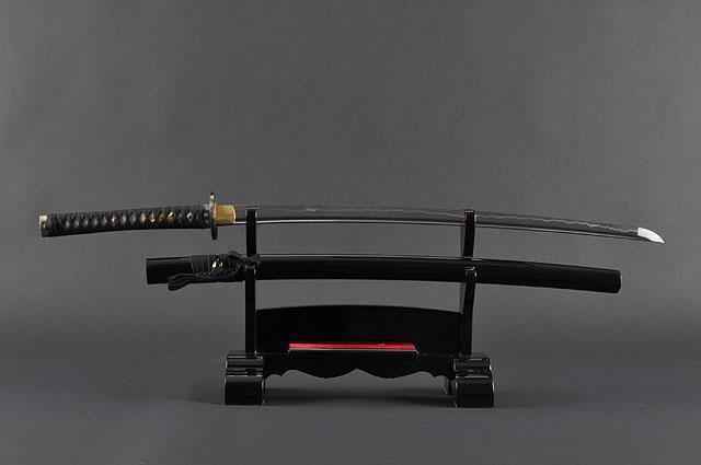  MAKOTO Handmade Sharp Katana Samurai Sword, Black