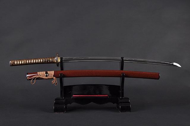 FULLY HAND FORGED FULL TANG JAPANESE SAMURAI KATANA SWORD - buyblade