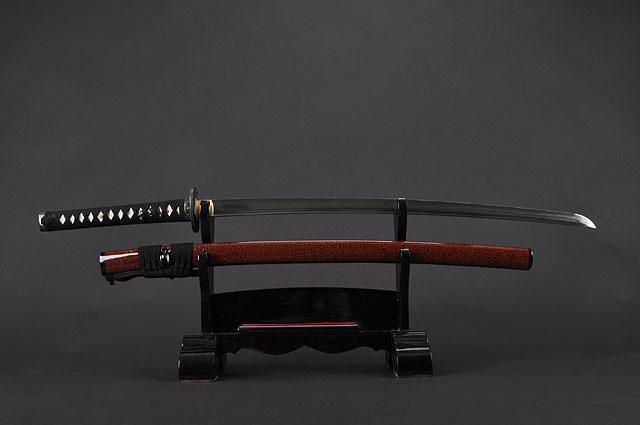 FULLY HAND FORGED CLAY TEMPERED SAMURAI KATANA SWORD - buyblade