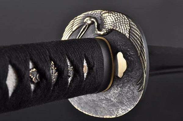 FULLY HAND FORGED CLAY TEMPERED SAMURAI KATANA SWORD - buyblade